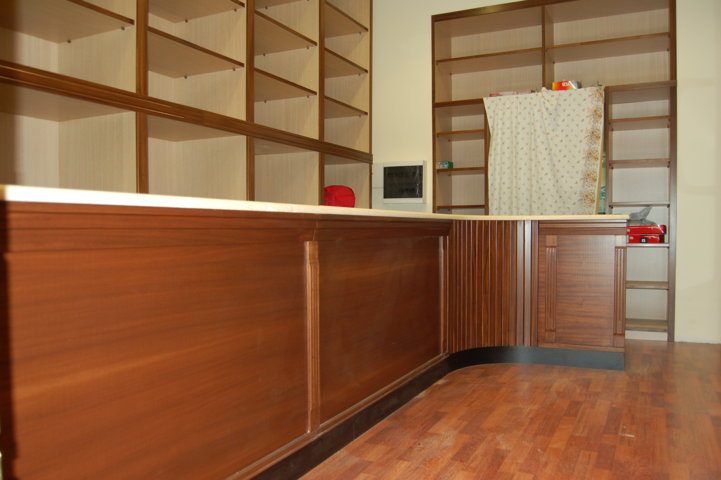 Bancone in legno