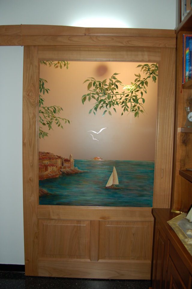 Porta e boiserie